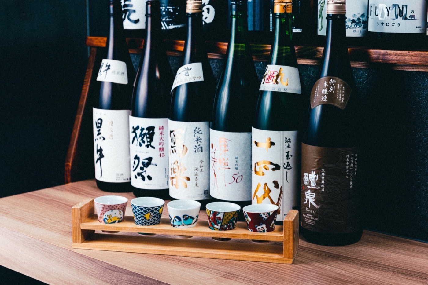 握りと日本酒